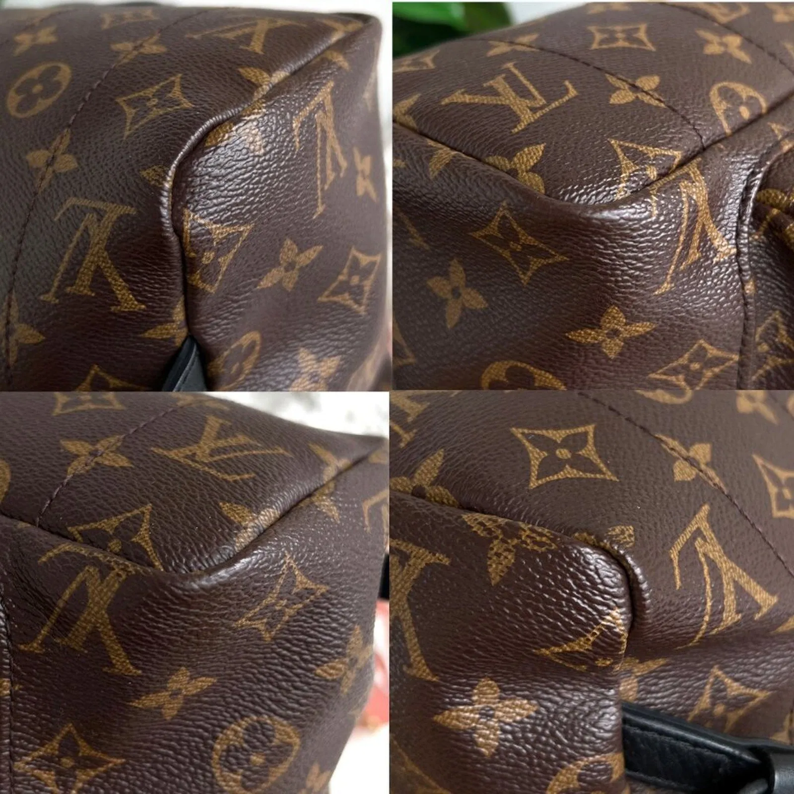 100% Authentic Louis Vuitton Backpack Palm Springs MM Monogram FL2158