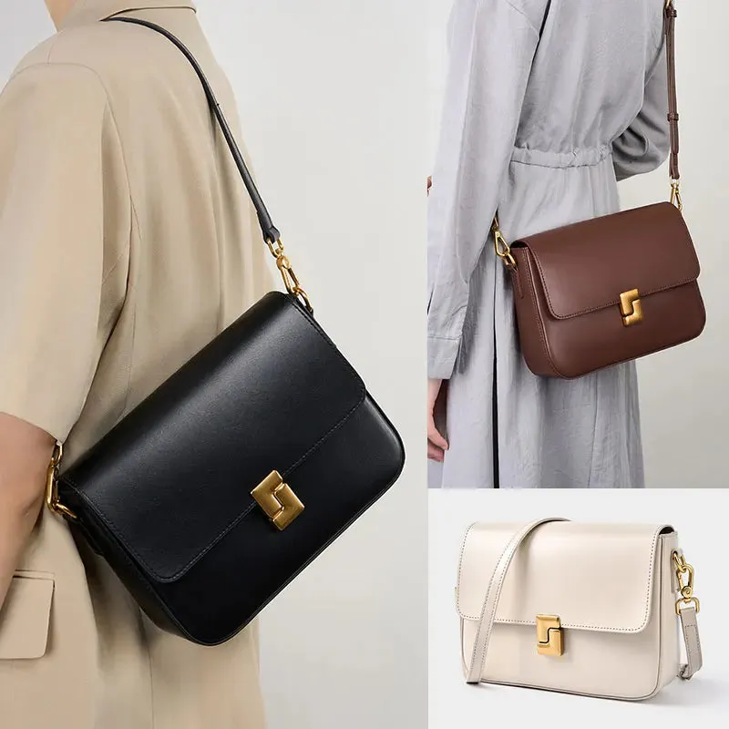 100% Genuine Leather Women's High Quality Luxury Designer
