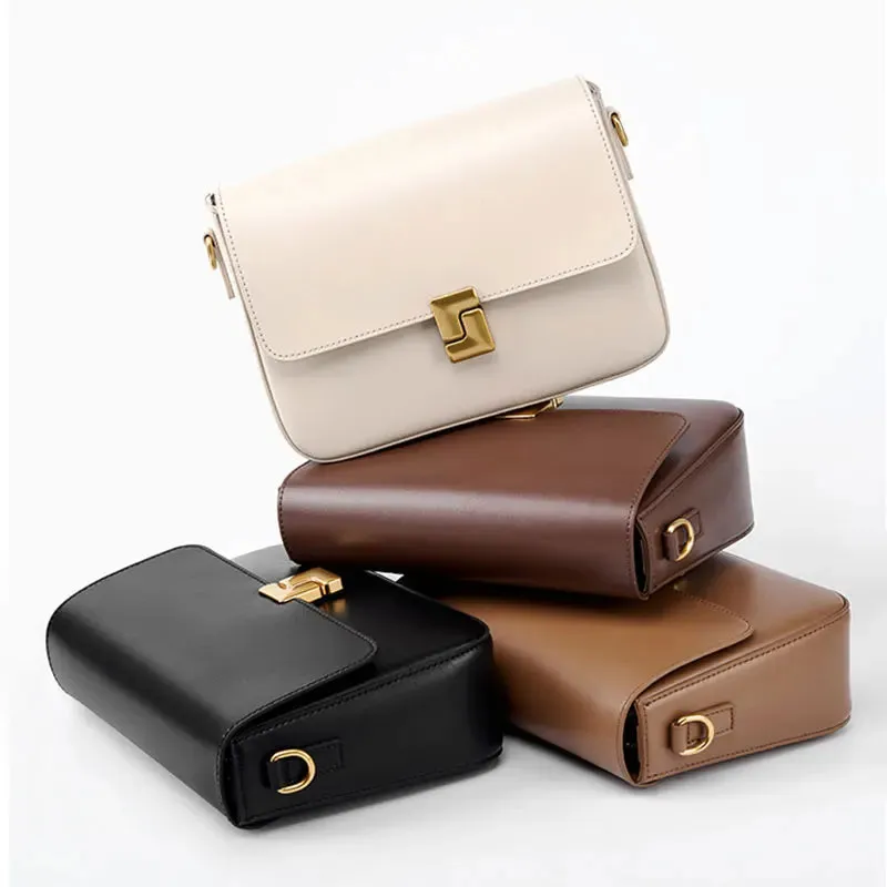 100% Genuine Leather Women's High Quality Luxury Designer