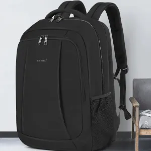 17-inch Laptop Backpack with USB Charging, Expandable Anti-Theft Travel Bag for Men