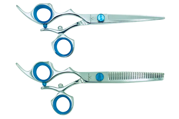 2 Premium Left-handed Shears w/Swivel Handles; Swap for Sharp Shears Every 4 Months