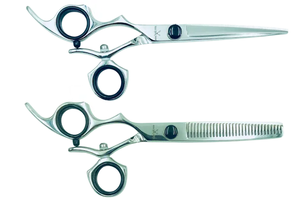 2 Premium Left-handed Shears w/Swivel Handles; Swap for Sharp Shears Every 4 Months