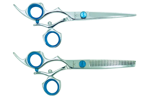 2 Premium Left-handed Shears w/Swivel Handles; Swap for Sharp Shears Every 4 Months