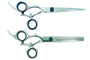 2 Premium Left-handed Shears w/Swivel Handles; Swap for Sharp Shears Every 4 Months
