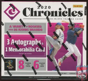 2020 Panini Chronicles Baseball Hobby Box