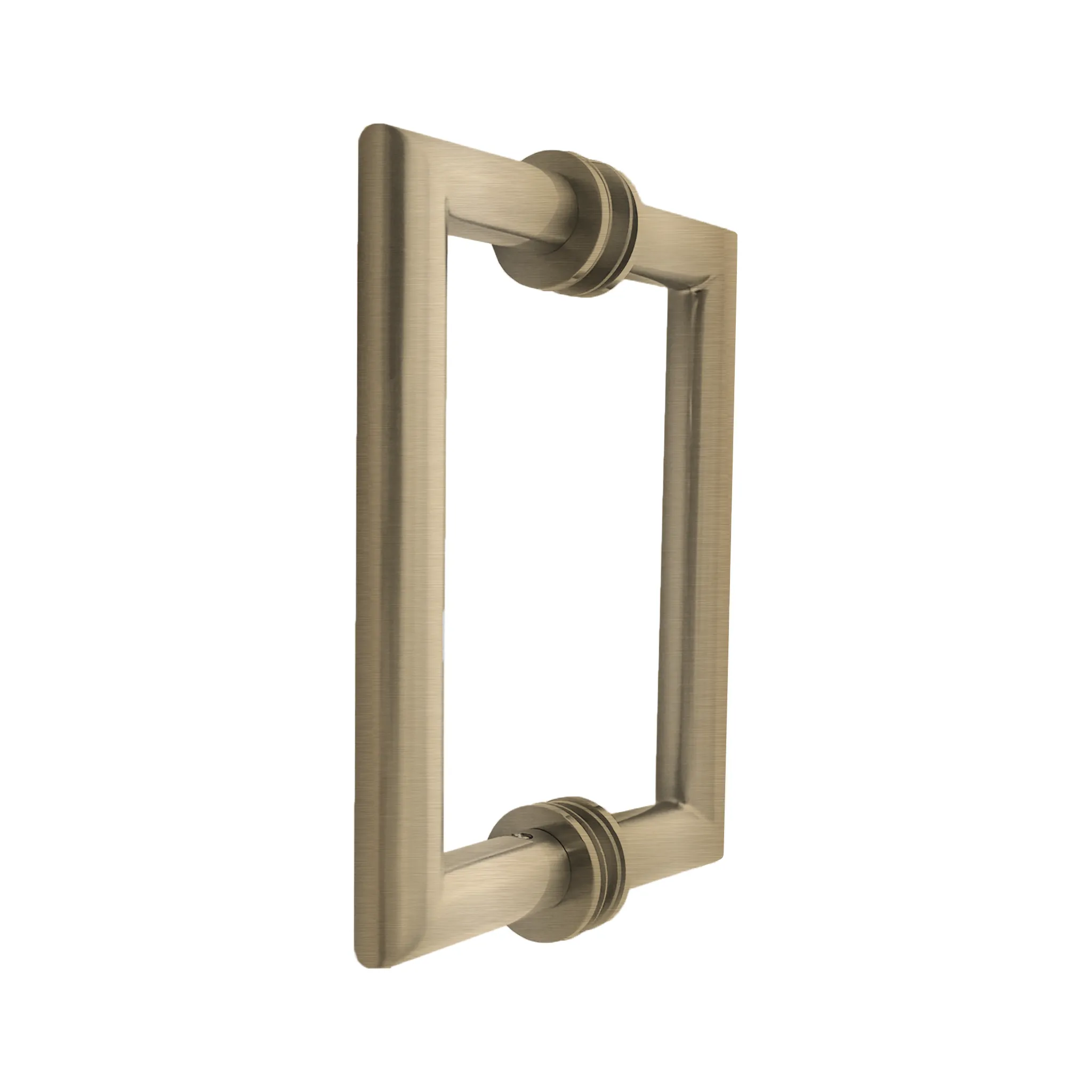6" x 6" Shower Handle - Mitered (CH, BN, MBL, SB, PN, BBRZ, GM, ORB, W, AB, PB)