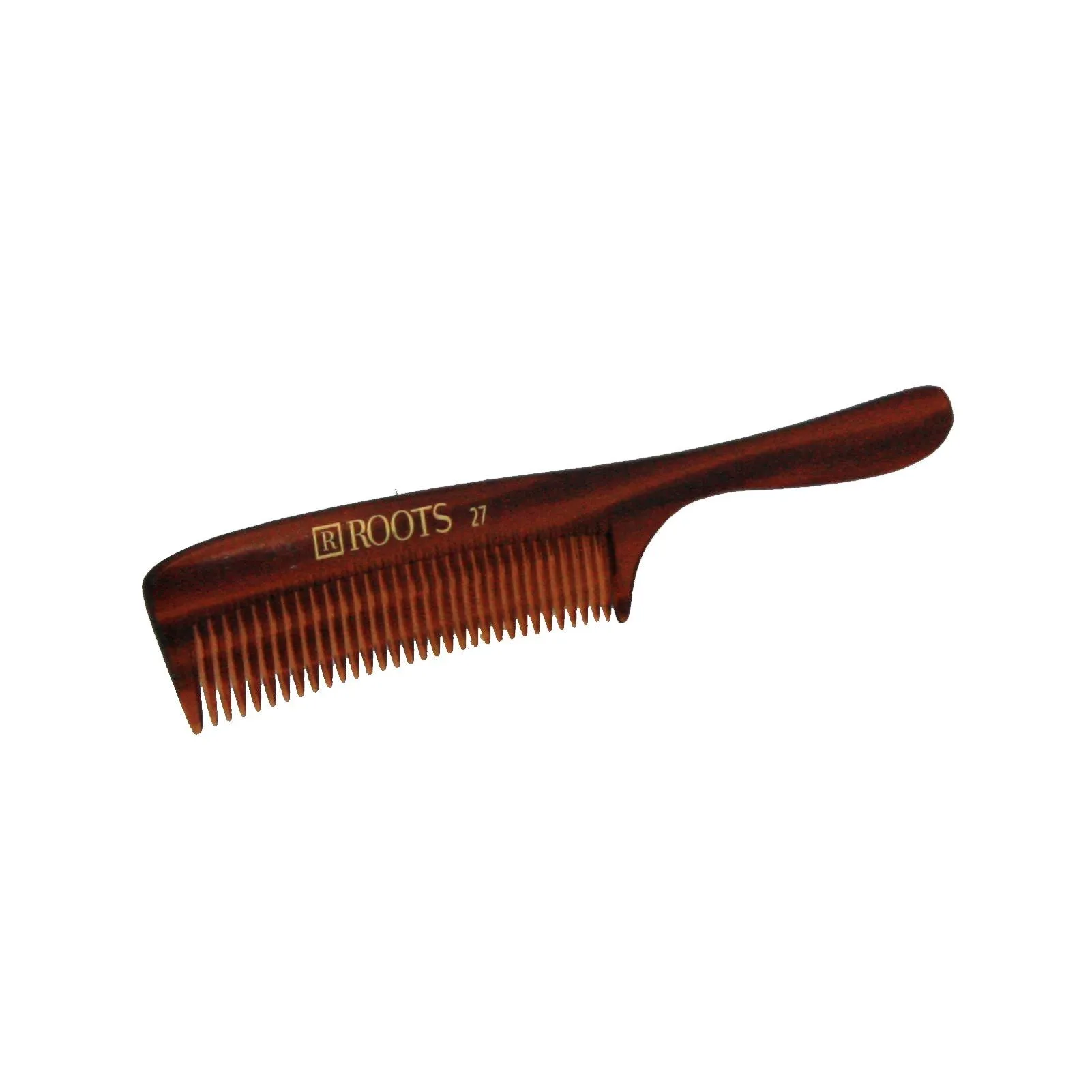 7in Roots 27 Cellulose Acetate Handle Comb - CLOSEOUT, LIMITED STOCK AVAILABLE
