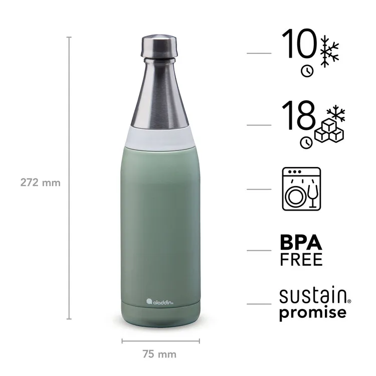 Aladdin Fresco Thermavac™ Stainless Steel Water Bottle 0.6L