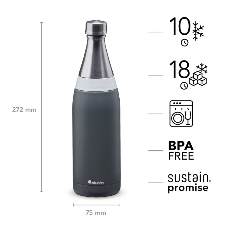 Aladdin Fresco Thermavac™ Stainless Steel Water Bottle 0.6L