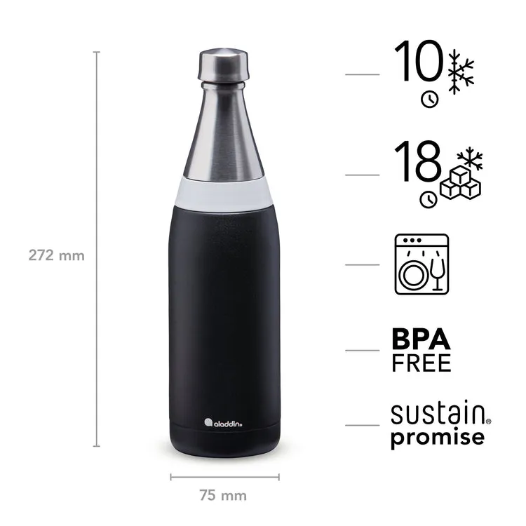 Aladdin Fresco Thermavac™ Stainless Steel Water Bottle 0.6L