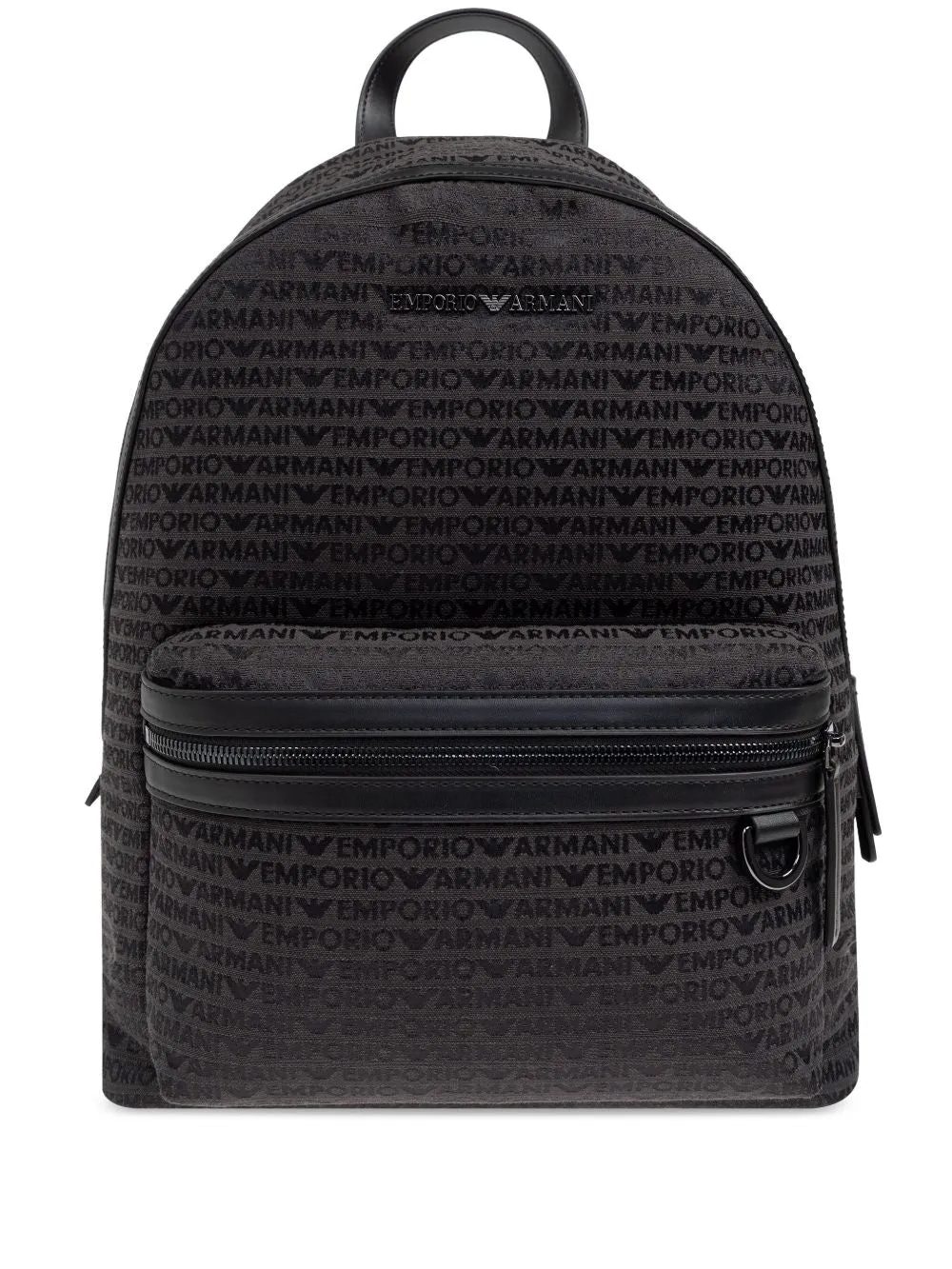 Allover logo backpack