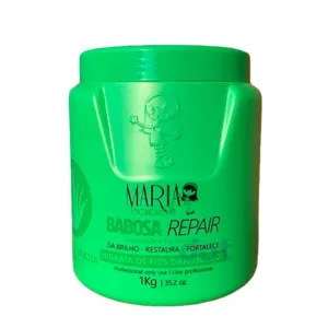 Aloe Vera Babosa Repair Deep Hydration Strength Mask 1kg - Maria Escandalosa