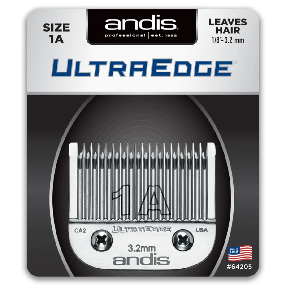 ANDIS - Ultraedge Detachable Blade, sz 1A