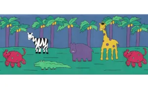 Animals YFB313 Wallpaper Border