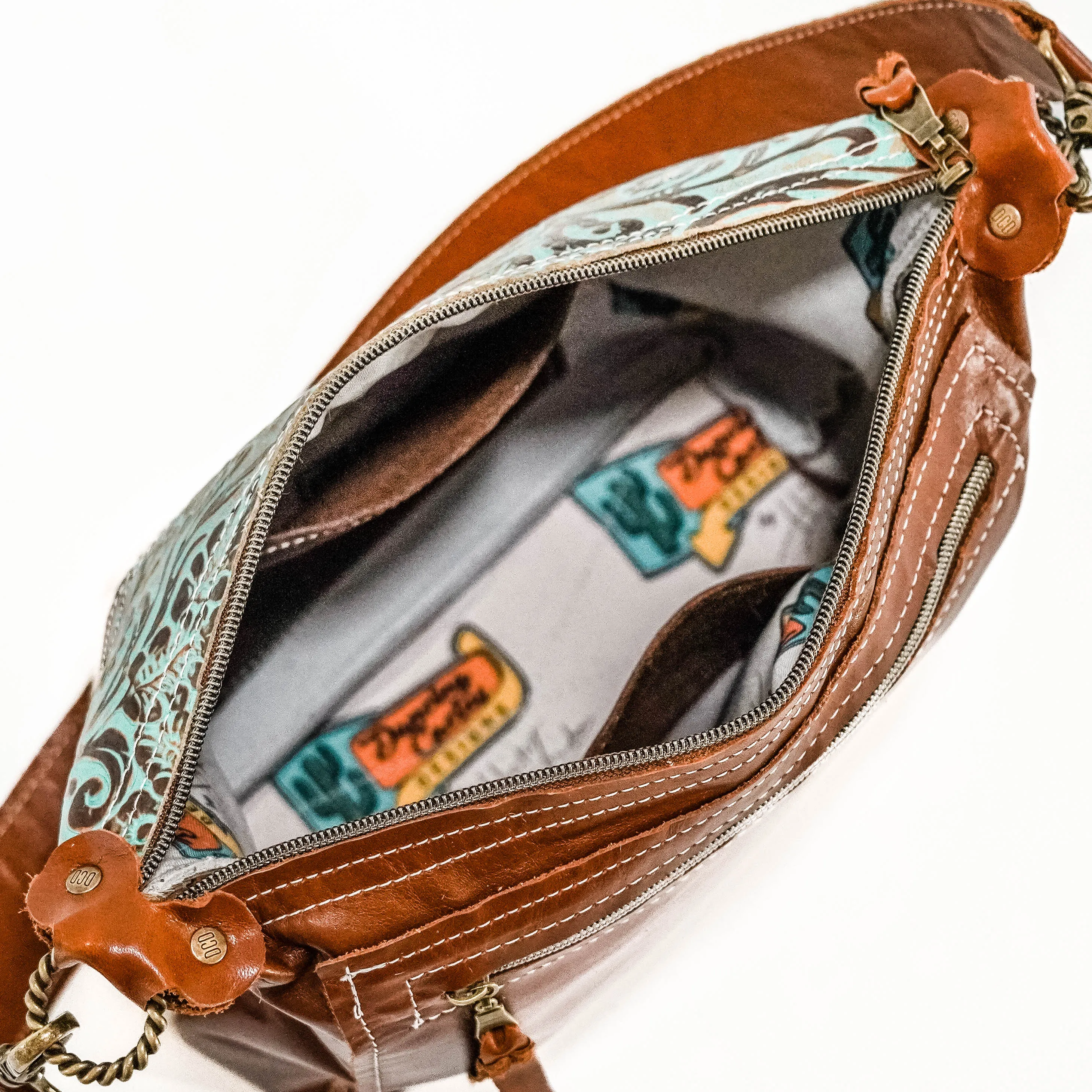 Annie - Fuzzy Longhorn w/ Turquoise Tool