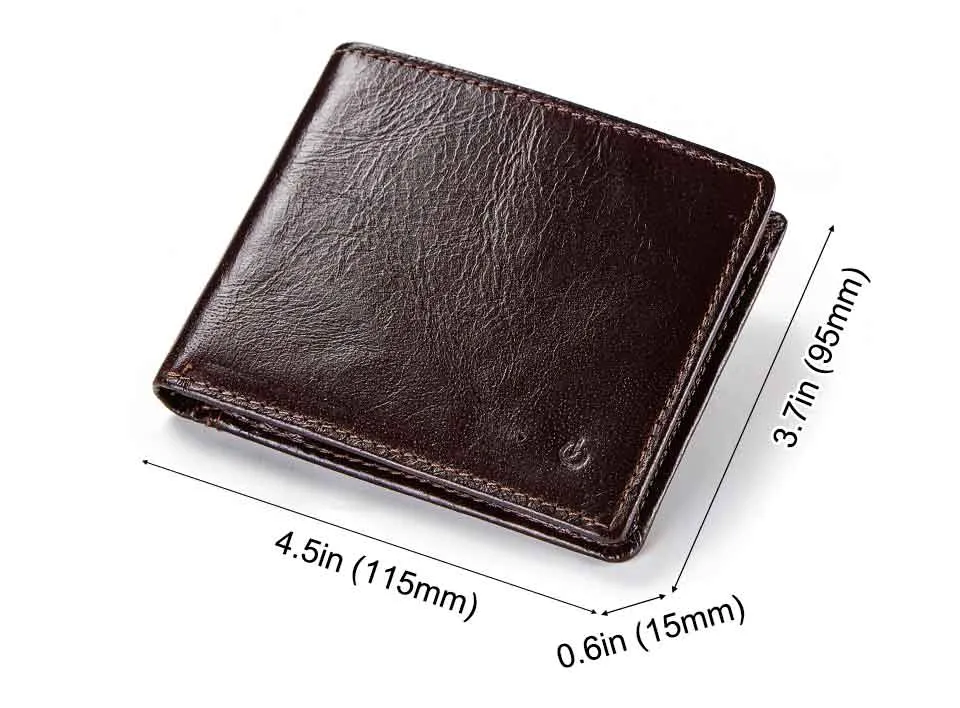 Anti-Lost/Theft Bluetooth Genuine  Leather Smart-Wallet