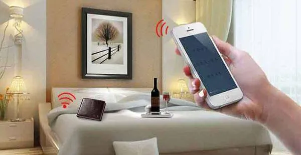 Anti-Lost/Theft Bluetooth Genuine  Leather Smart-Wallet