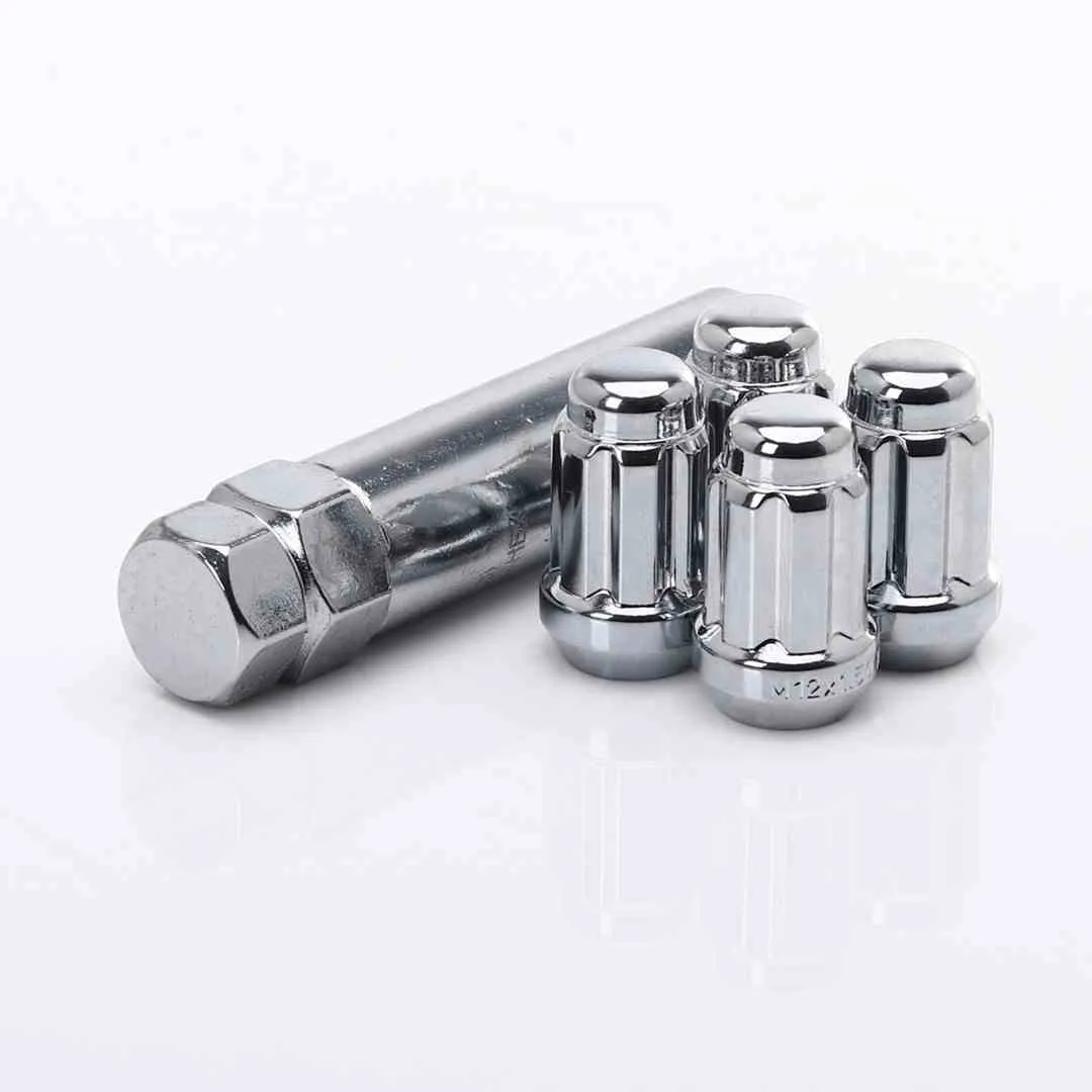 Anti-theft lug nuts JR ATN1 - 12x1,5 Chrome