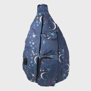 Anti Theft Rucksack - Moon Magic