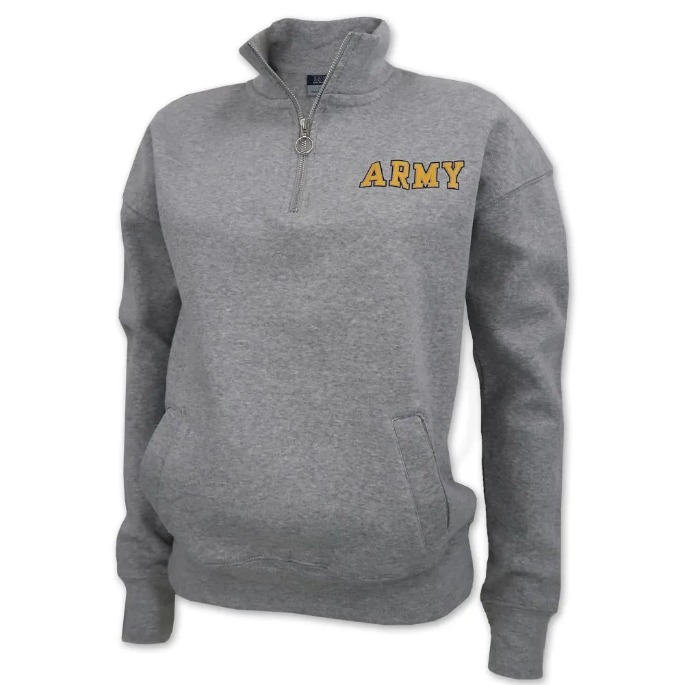 Army Ladies Dakota Quarter Zip Pullover (Grey)
