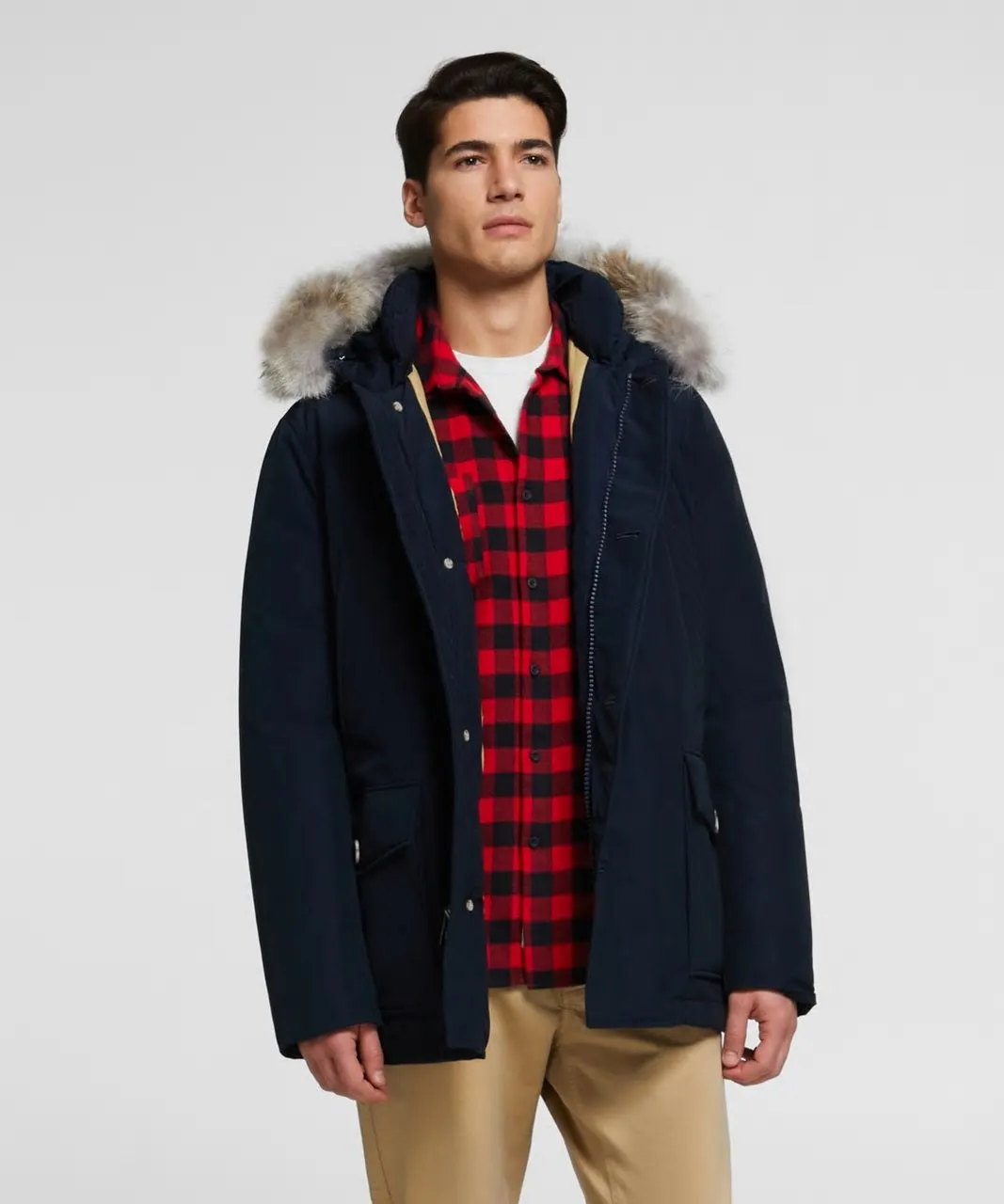 AWO0122 Woolrich Arctic Anorak Detachable Fur