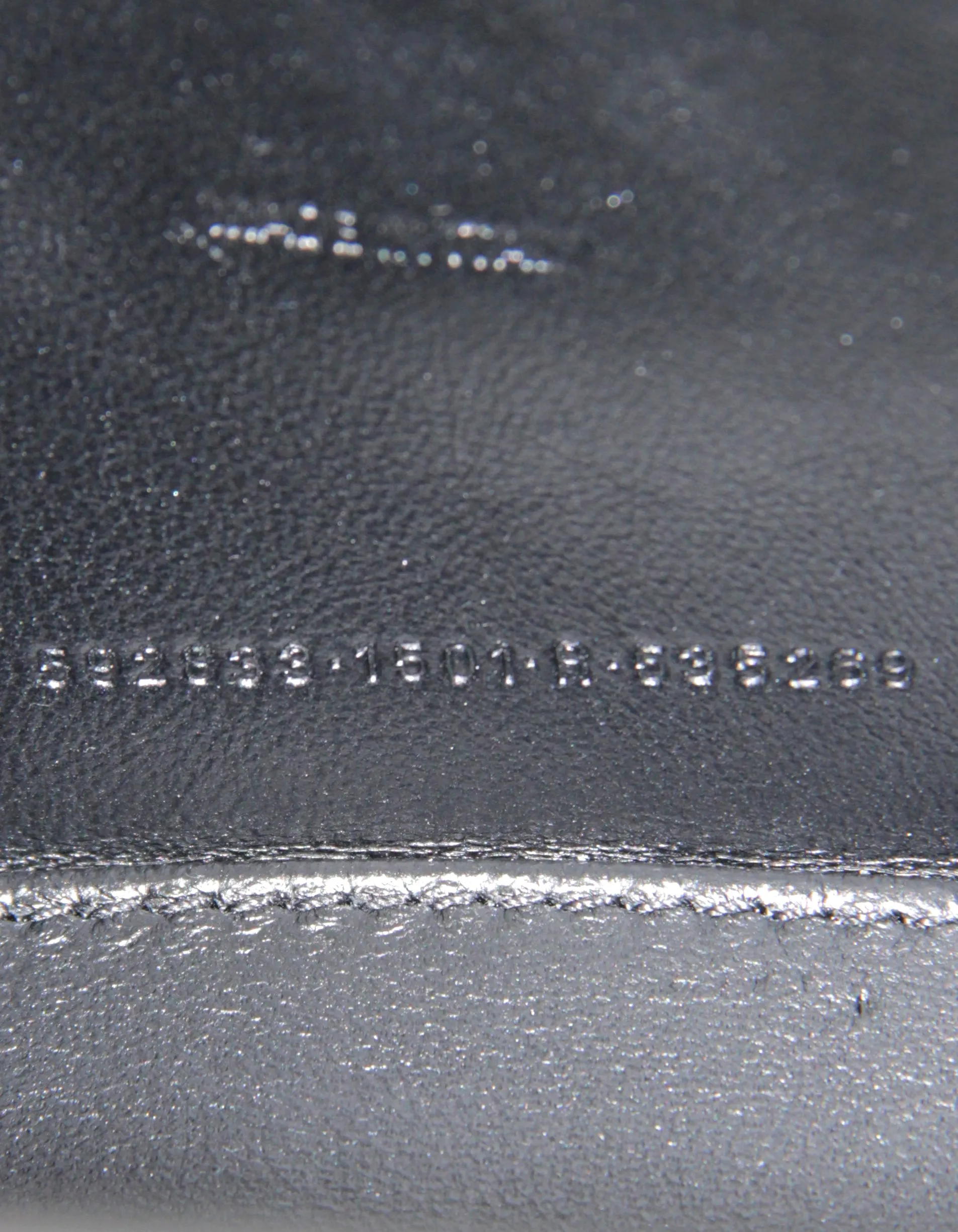 Balenciaga Silver Glitter Hourglass XS Top Handle Crossbody Bag