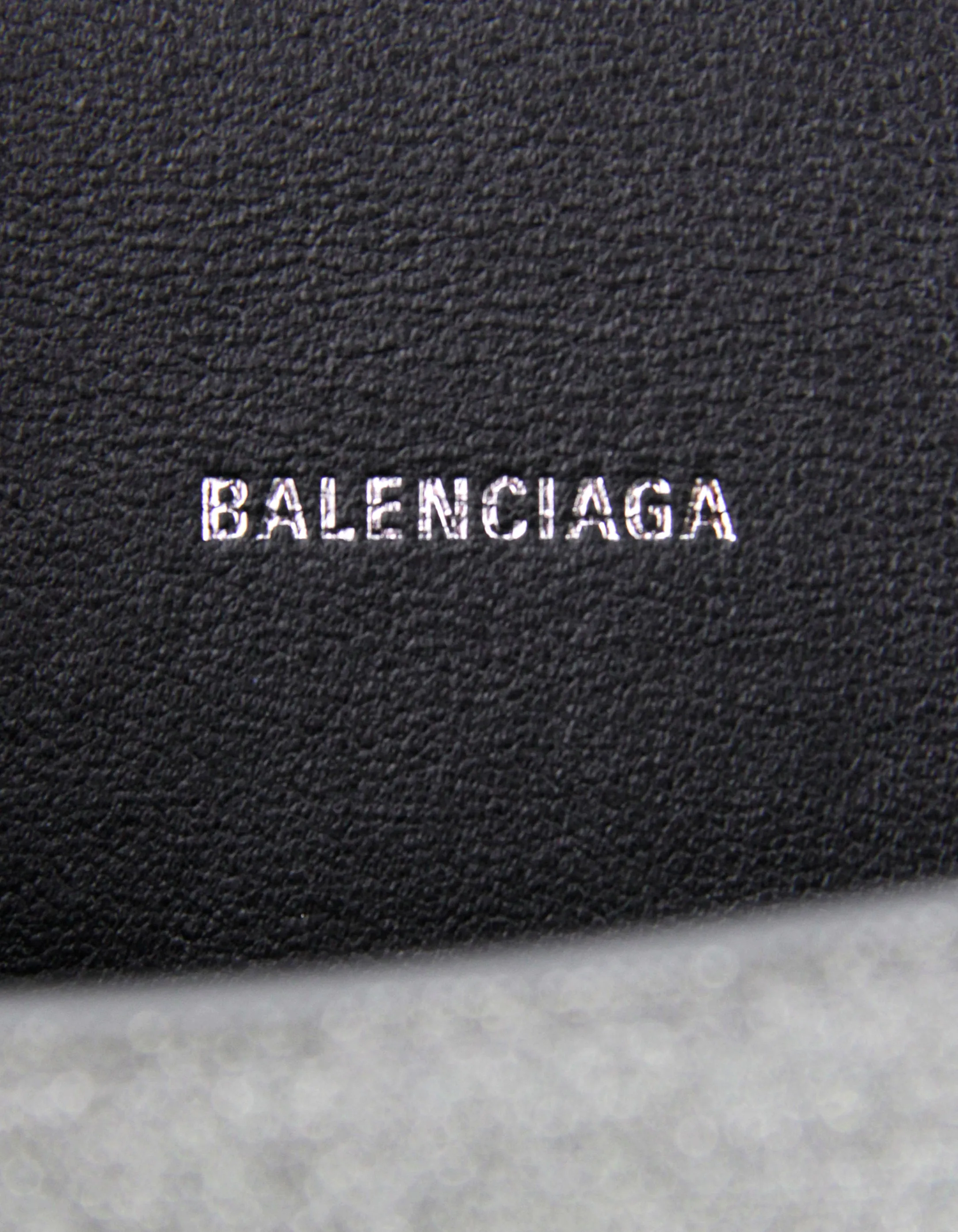 Balenciaga Silver Glitter Hourglass XS Top Handle Crossbody Bag