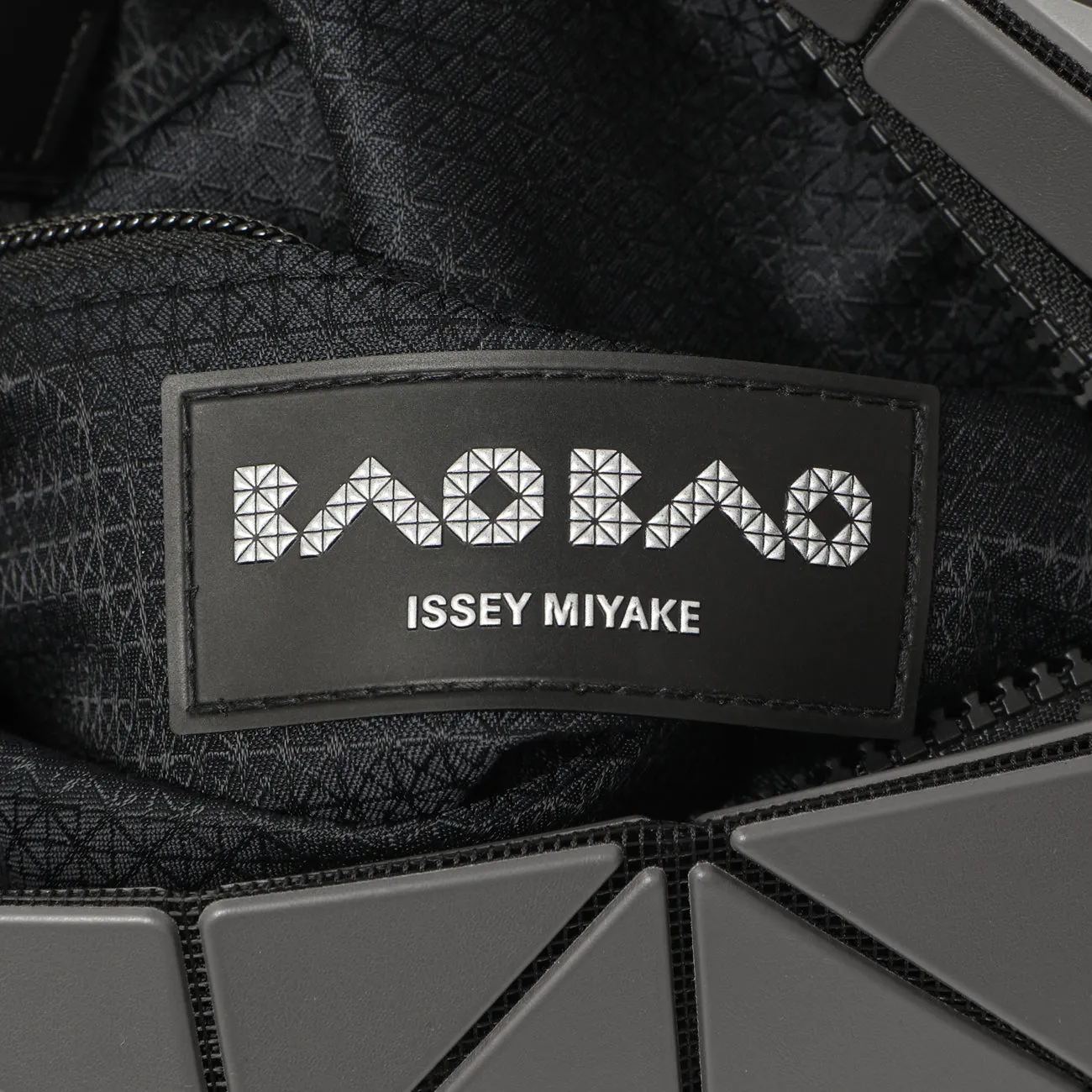 Bao Bao Issey Miyake Matte Grey Carton Bag