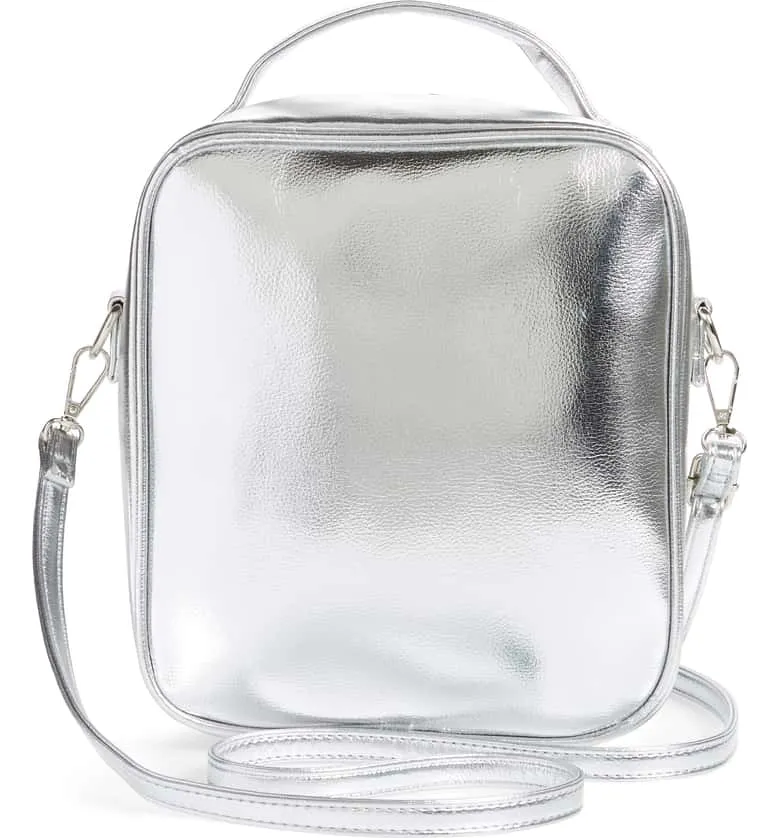 Bari Lynn Rainbow Glitter Lunch Box