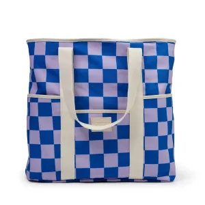 BASE Beach Base - Lilac / Blue Check
