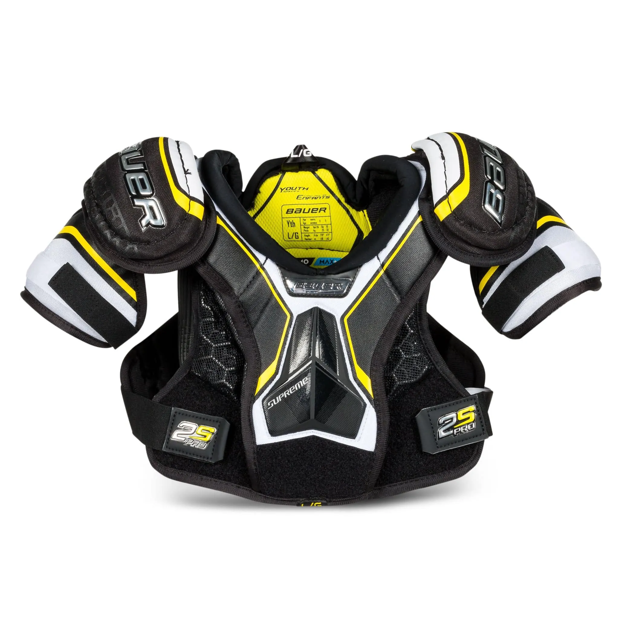 Bauer Supreme 2S Pro Youth Hockey Shoulder Pads