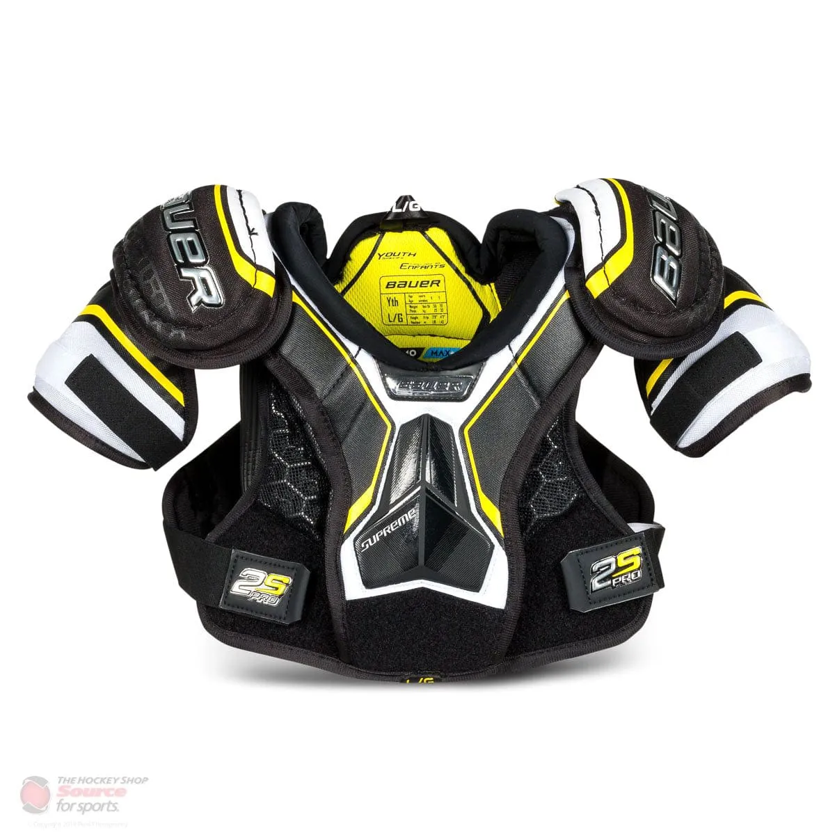 Bauer Supreme 2S Pro Youth Hockey Shoulder Pads