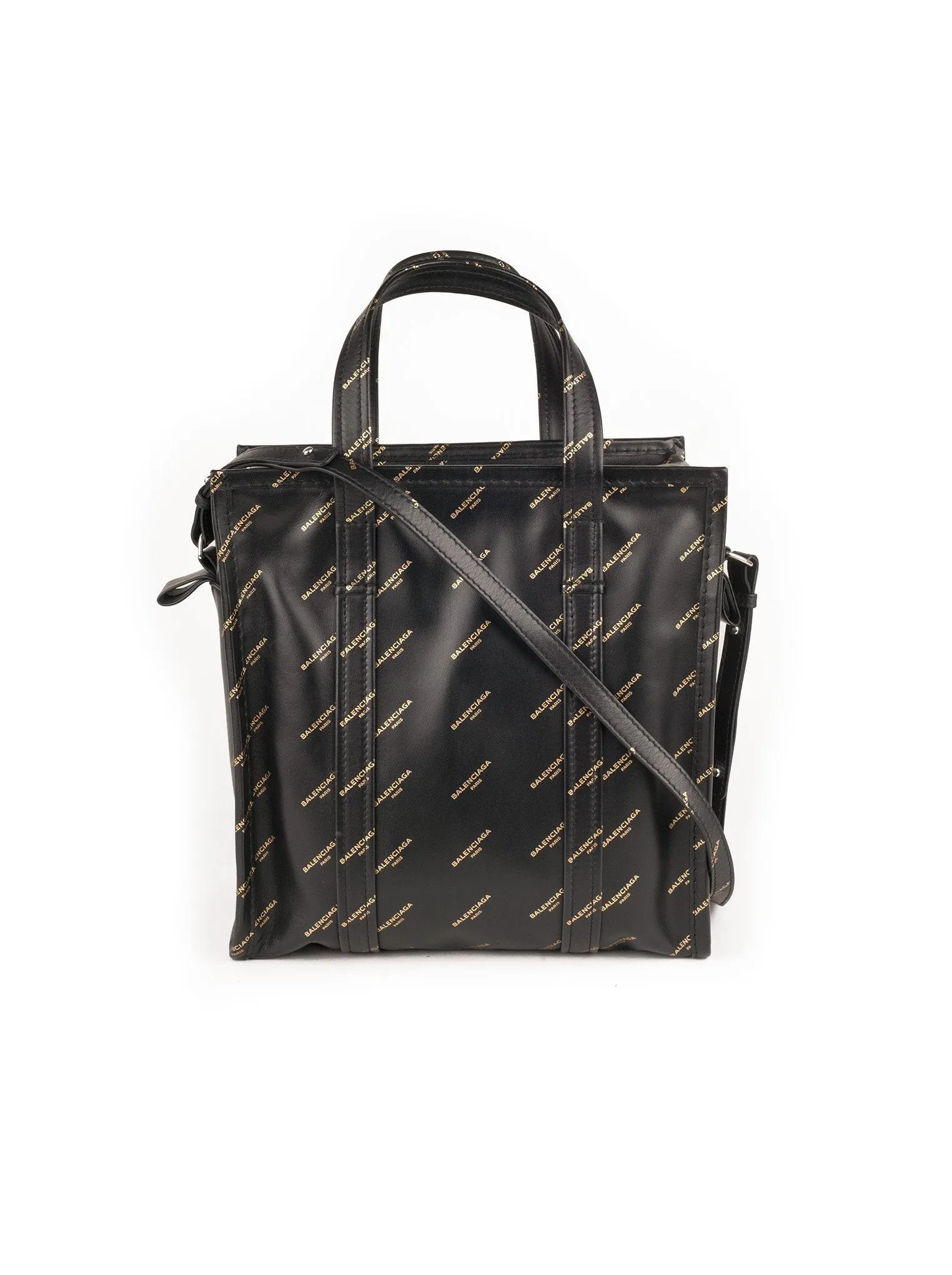 Bazar All Over S Shopping Bag - Black