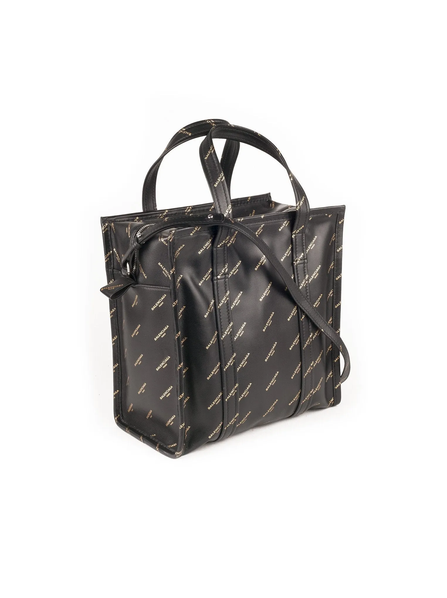 Bazar All Over S Shopping Bag - Black