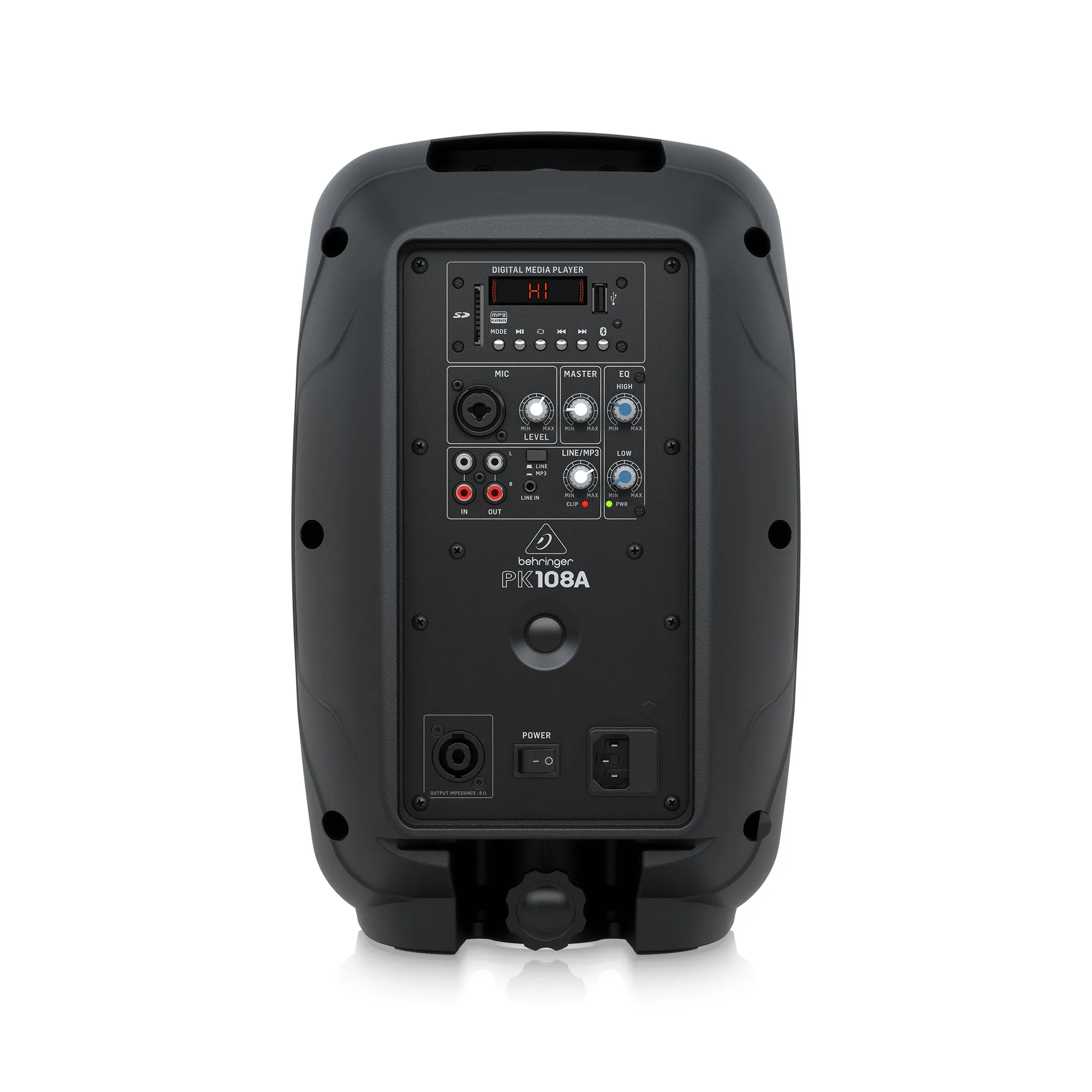 Behringer PK108A 240W 8 inch Powered Speaker with Bluetooth