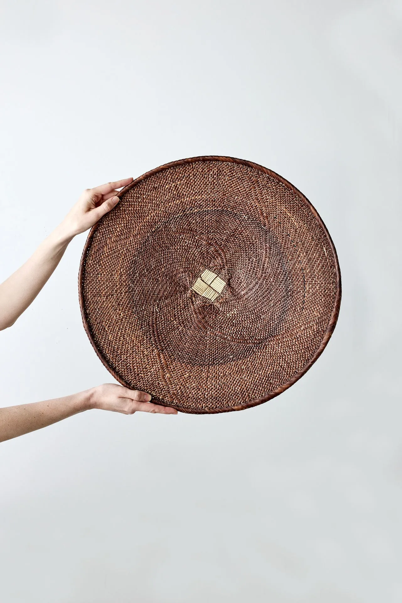 Binga Patterned Brown & Natural Wall Art