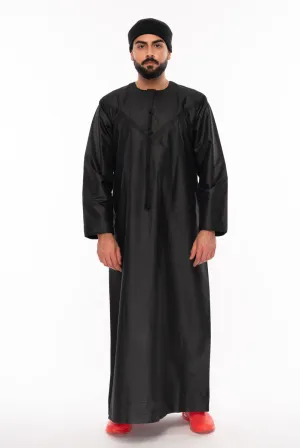 Black Emirati Toddler Thobe