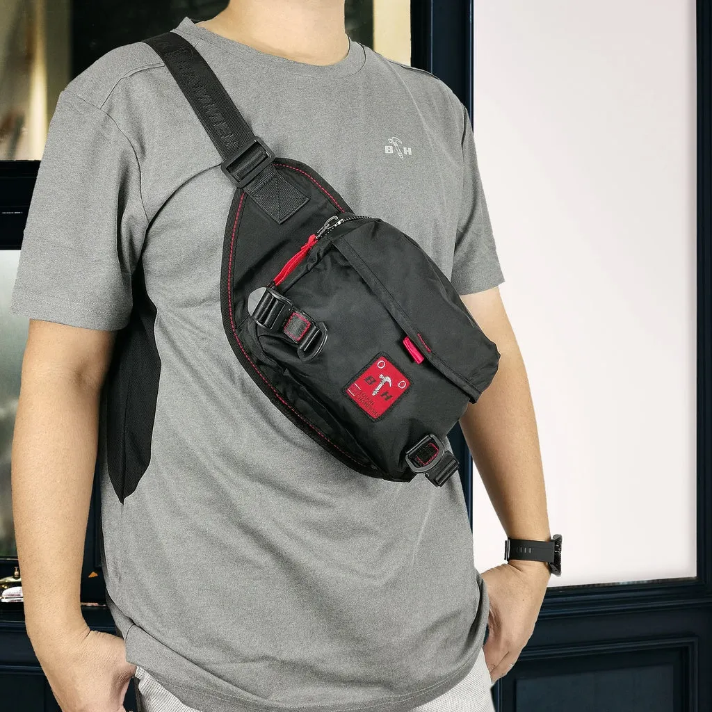 Black Hammer Men Waist Bag RG013