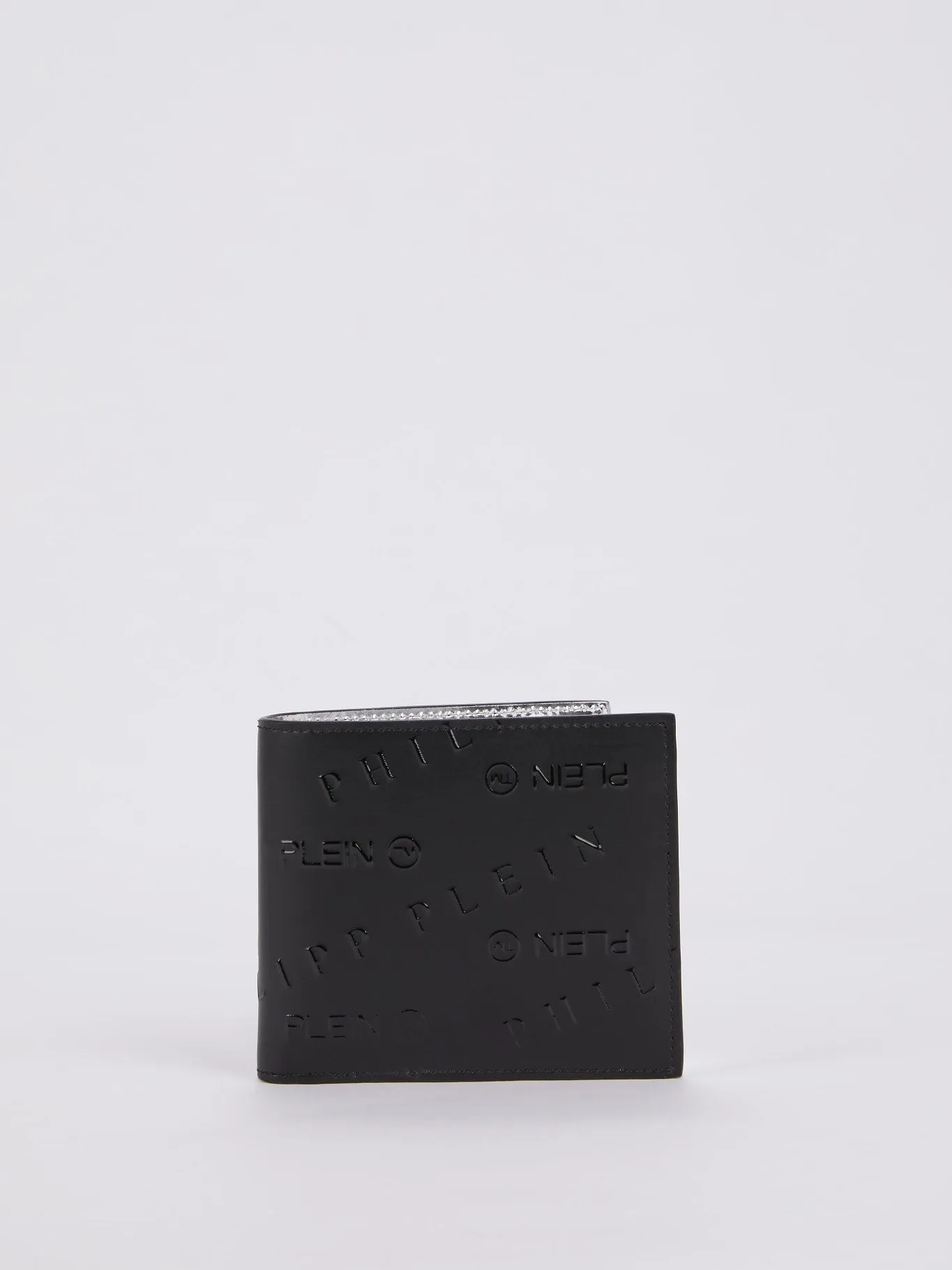 Black Monogram Leather French Wallet