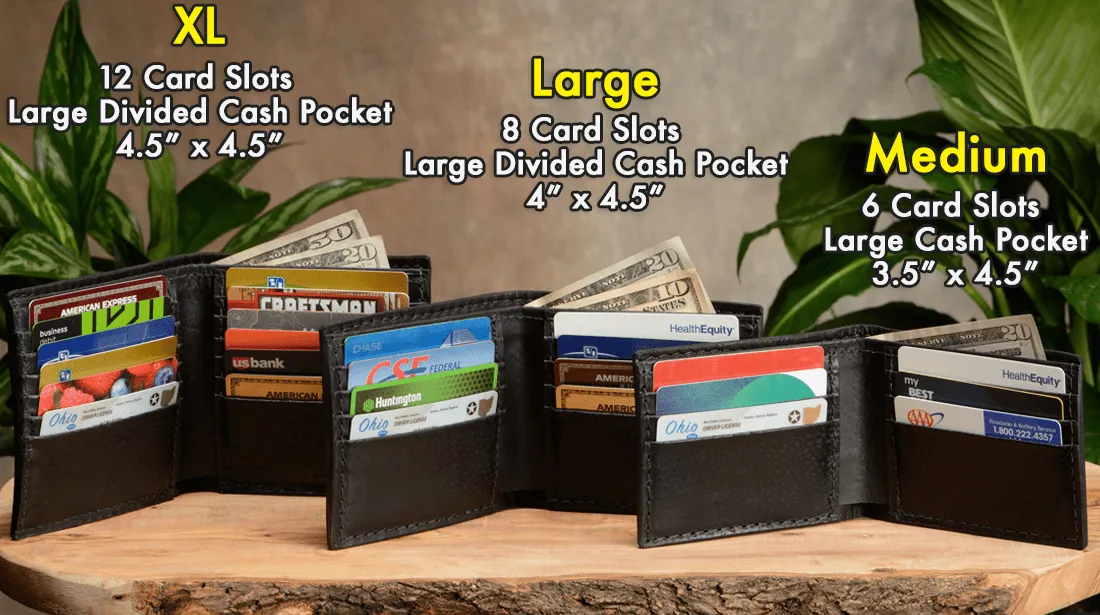 Black Shark Bifold Wallet