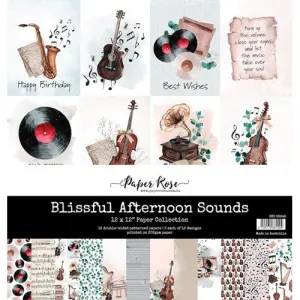 Blissful Afternoon Sounds 12x12 Paper Pad 28249
