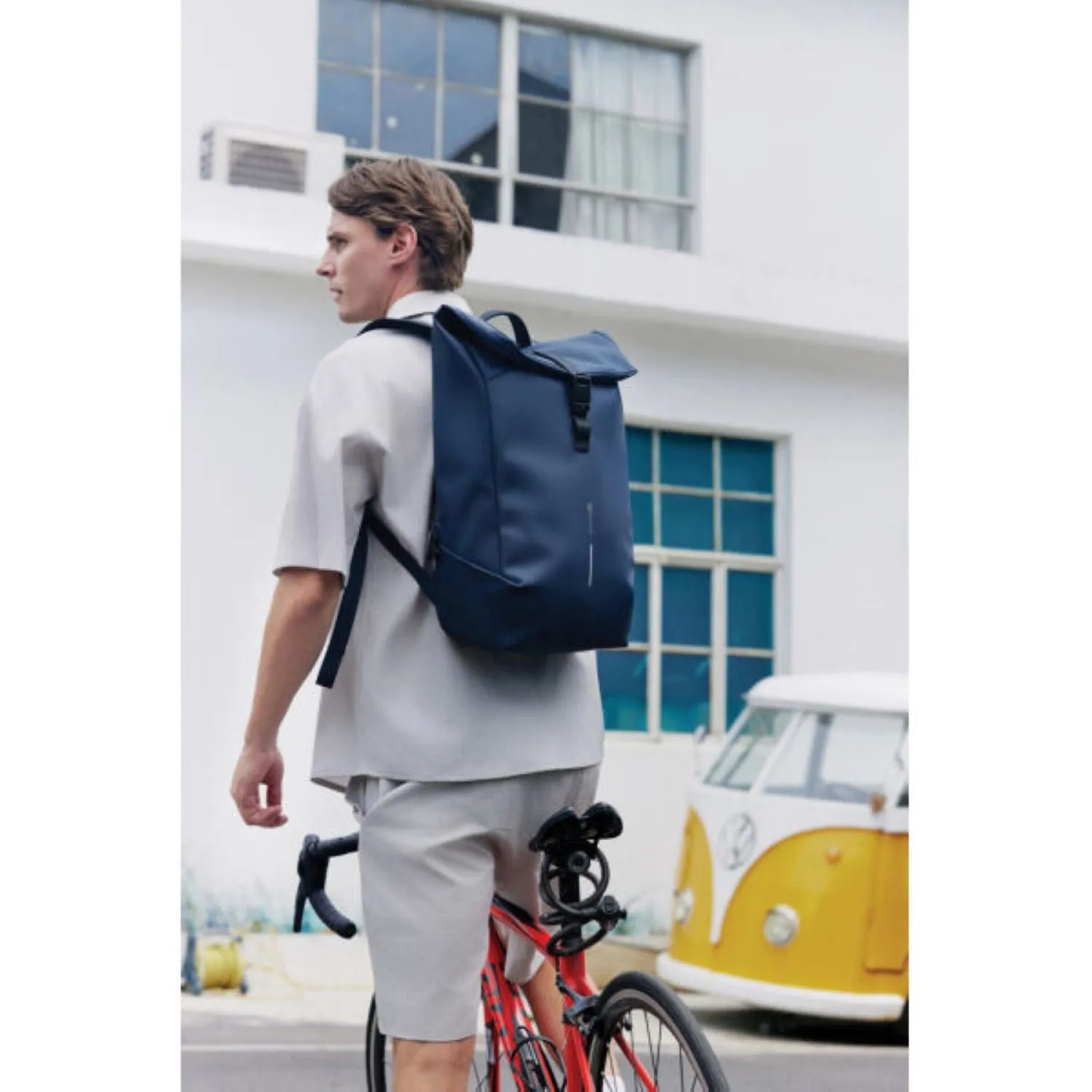 Bobby XD Design Urban Water Resistant Flap-Top Backpack 18L To 23L