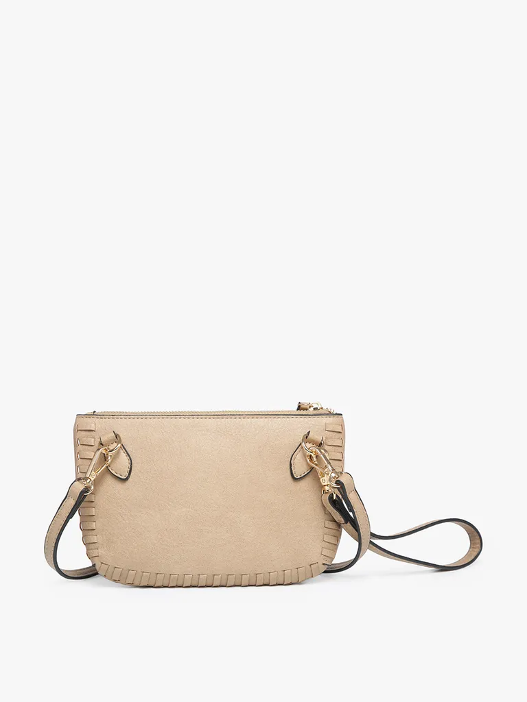 Bonnie Whipstitch Crossbody Espresso