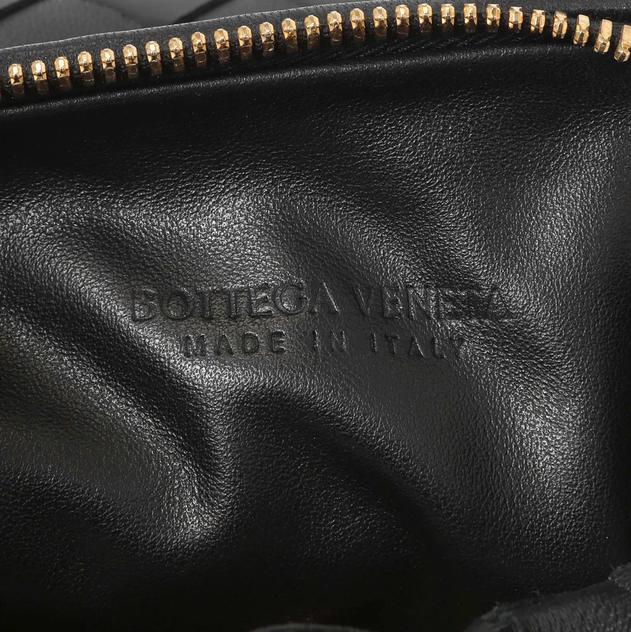 Bottega Veneta Black Nappa Intrecciato Mini Jodie