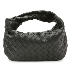 Bottega Veneta Black Nappa Intrecciato Mini Jodie