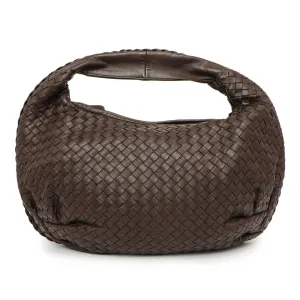 Bottega Veneta Brown Nappa Intrecciato Medium Belly Hobo