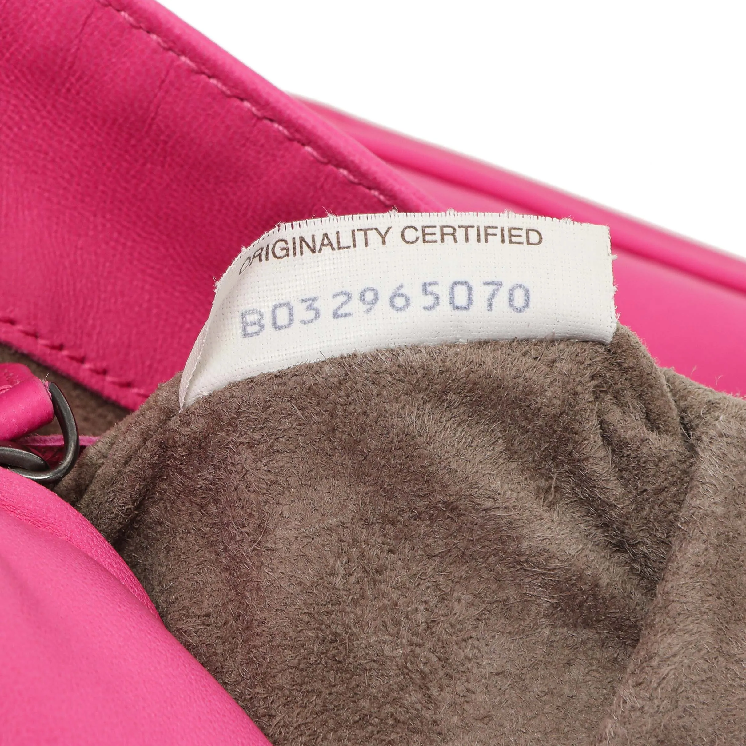 Bottega Veneta Pink Nappa Intrecciato Mini Flap Crossbody