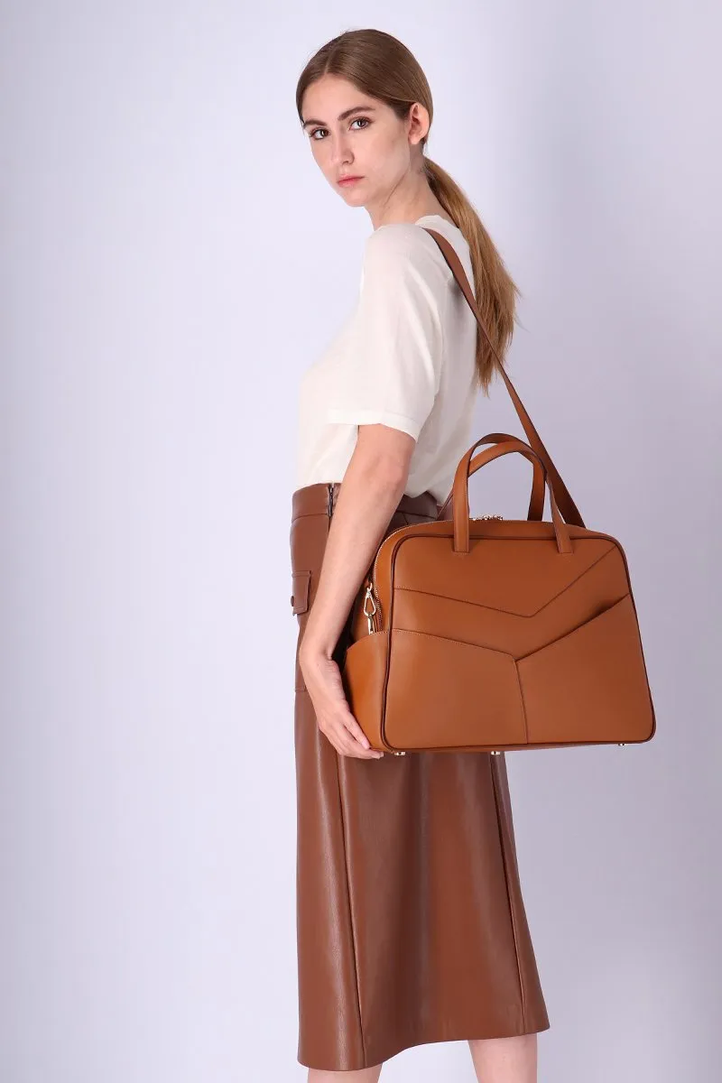 Bowler Cognac Bag