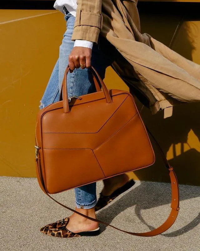 Bowler Cognac Bag