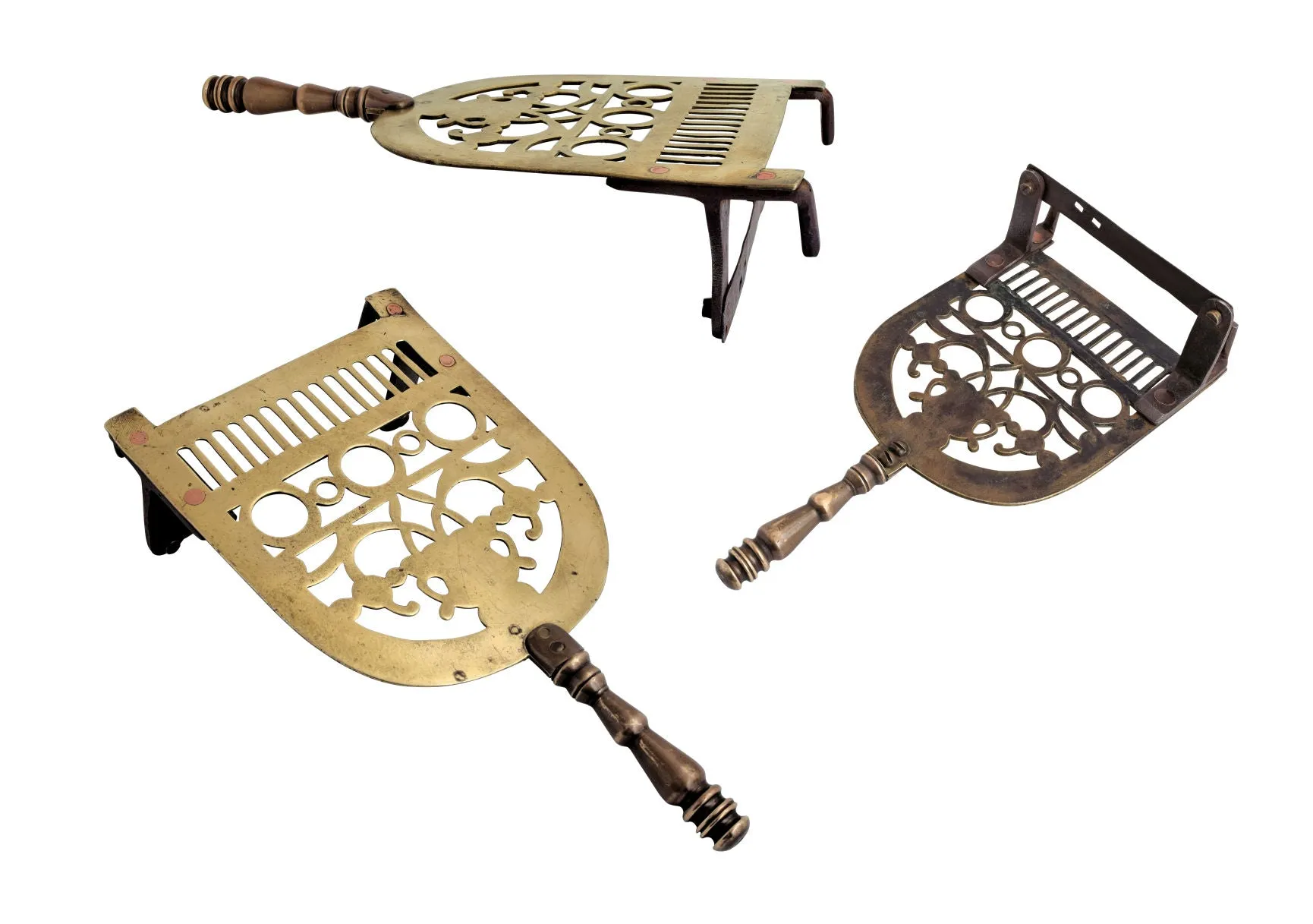 Brass fender trivet